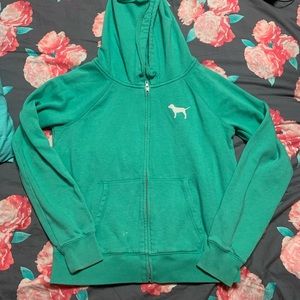 Victoria’s Secret pink zip up hoodie